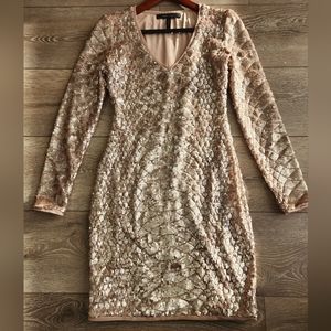 BCBG MAXAZRIA Sequin Dress